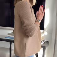 Women's Solid Cotton Casual Blazer