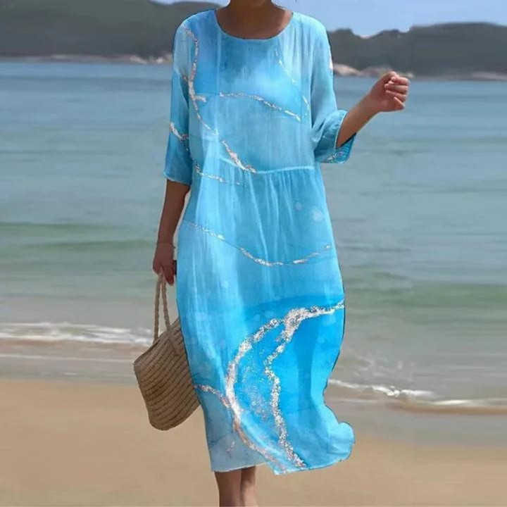 Women's Floral Cotton Summer Dress