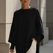 Women's Solid Wool Blend Sweater
