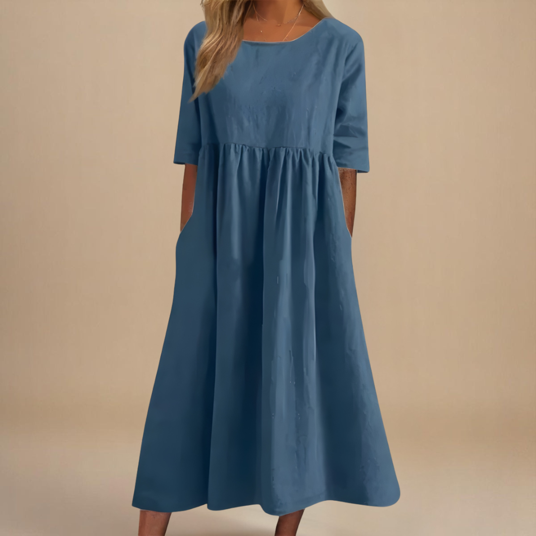Women's Solid Jersey Dress