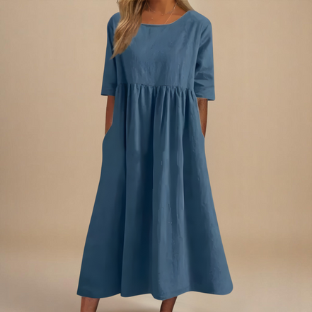 Women's Solid Jersey Dress
