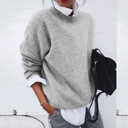 Women's Solid Cashmere Jumper