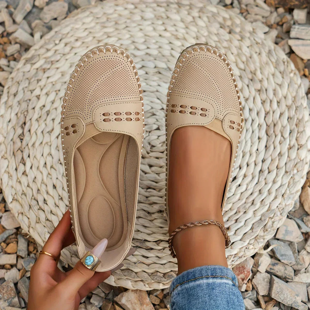 Women's Orthopaedic Leather Shoes