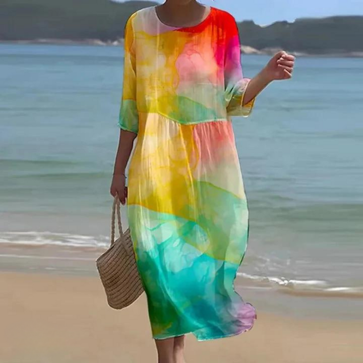 Women's Floral Cotton Summer Dress