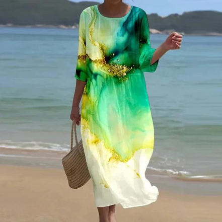 Women's Floral Cotton Summer Dress