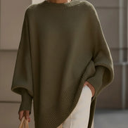 Women's Solid Wool Blend Sweater