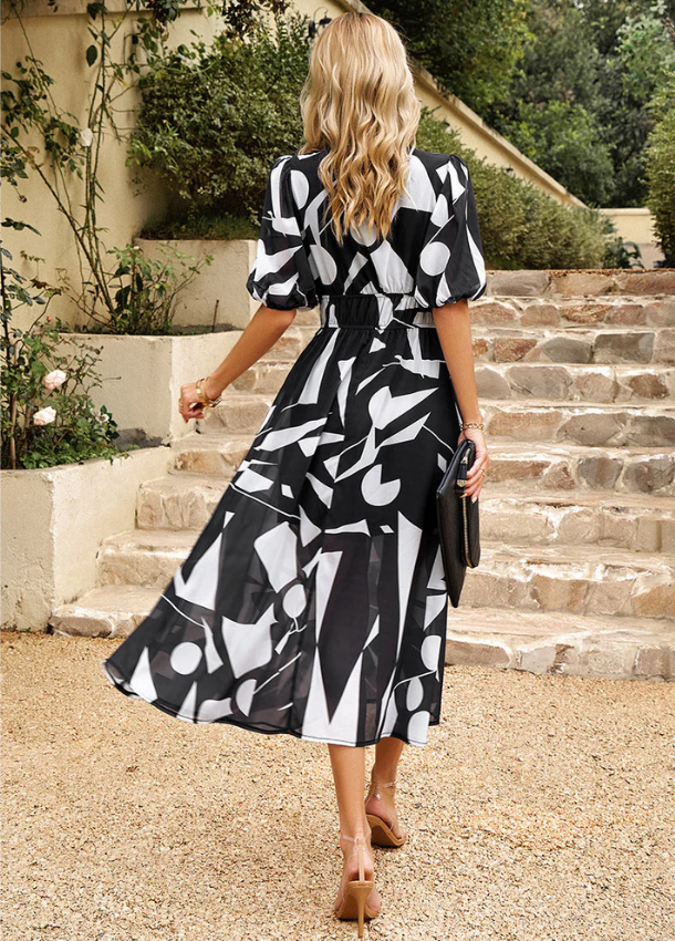 Women's Floral Midi Dress