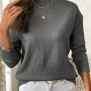 Women's Solid Knit Jumper