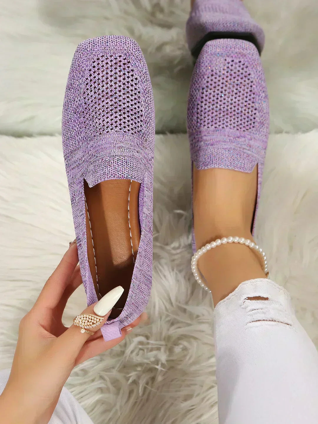 Women's Solid Leather Shoes