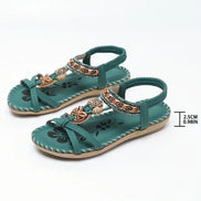 Women's Neutral Leather Sandals