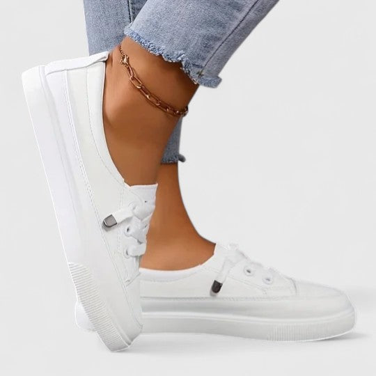 Women's Neutral Leather Orthopaedic Shoes