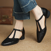 Women's Patent Leather Mary Jane Shoes