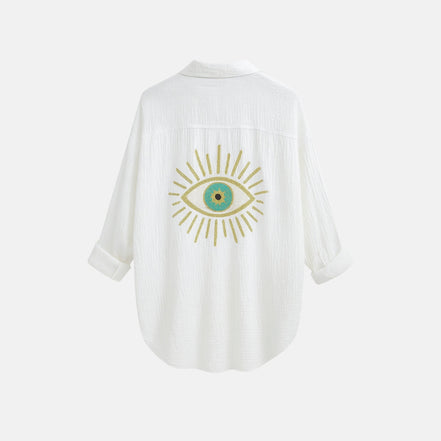 Women's Bohemian Cotton Blouse