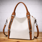 Women's Solid Leather Tote Bag