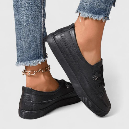 Women's Neutral Leather Orthopaedic Shoes