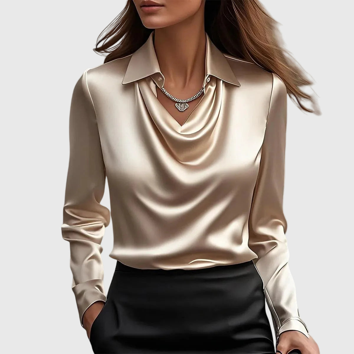 Women's Solid Cotton Shirt