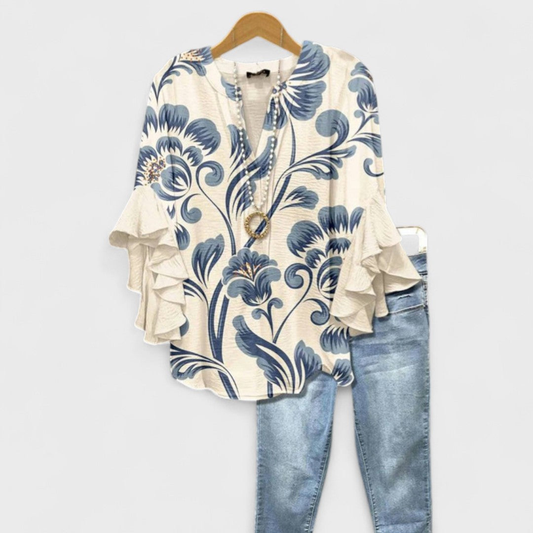 Women's Printed Viscose Blouse