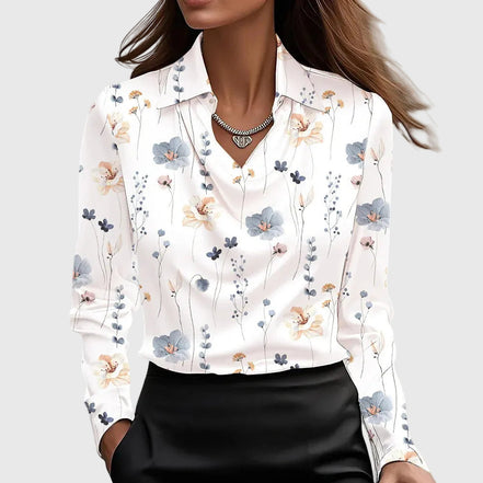 Women's Solid Cotton Shirt
