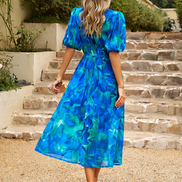 Women's Floral Midi Dress
