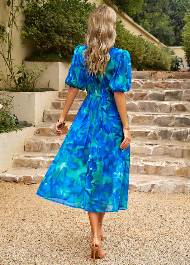 Women's Floral Midi Dress