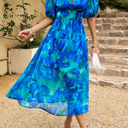 Women's Floral Midi Dress
