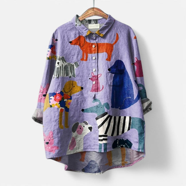 Women's Solid Cotton Top