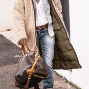 Women's Reversible Wool Coat