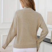 Women's Solid Knit Jumper