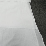 Women's Solid Cotton Layered Dress