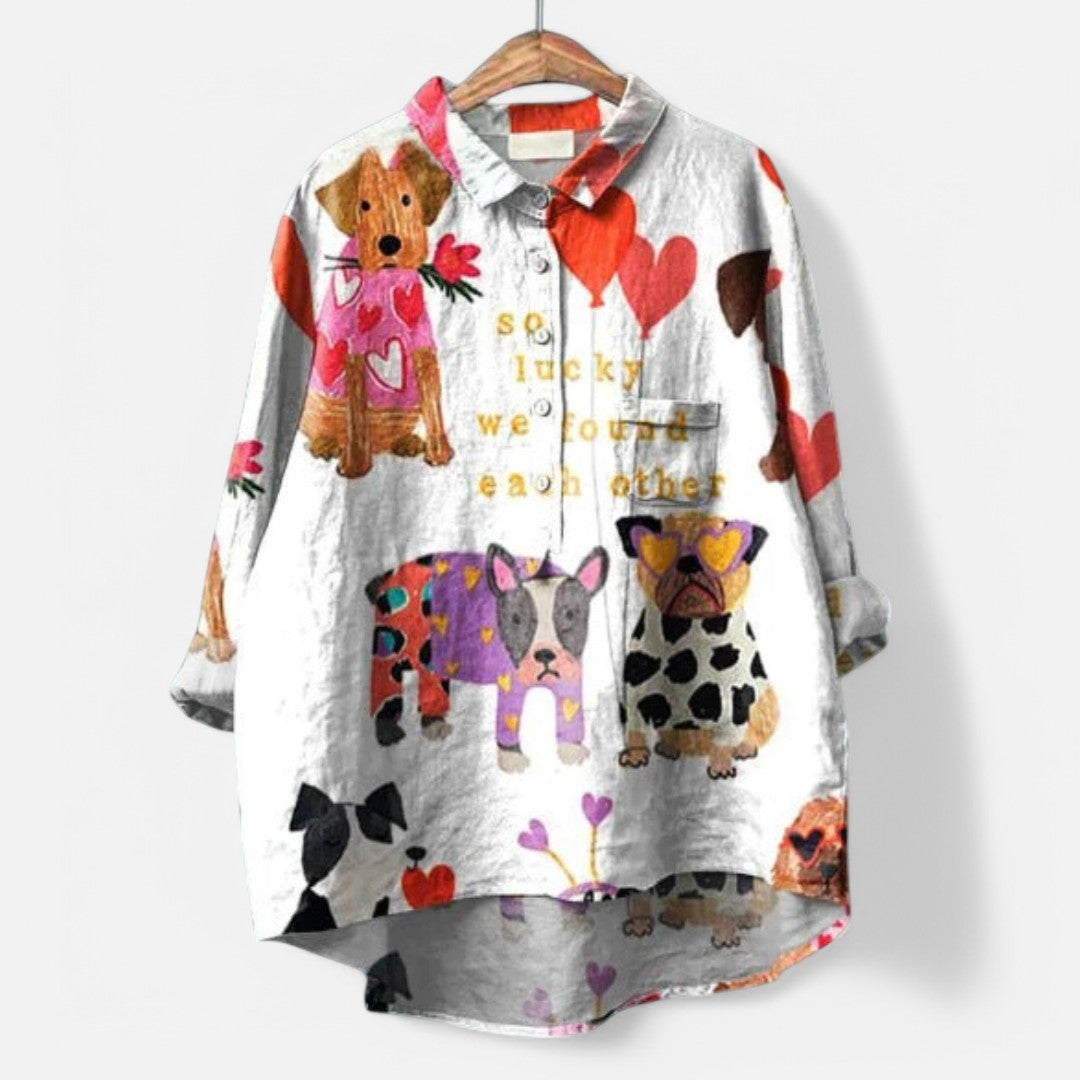 Women's Solid Cotton Top