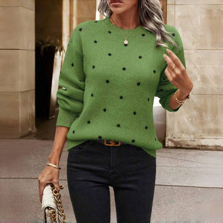 Women's Solid Knitted Jumper