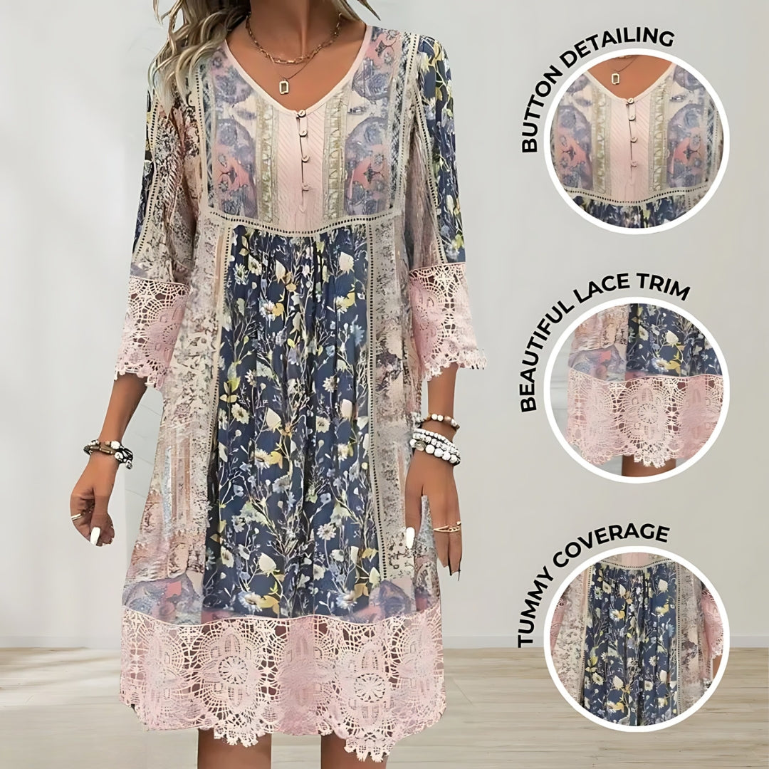 Women's Boho Viscose Dress