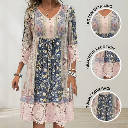Women's Boho Viscose Dress