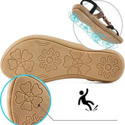 Women's Neutral Leather Sandals