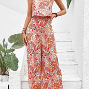 Women's Floral Crepe Jumpsuit