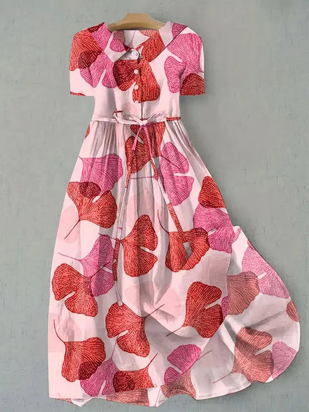 Women's Floral Cotton Dress