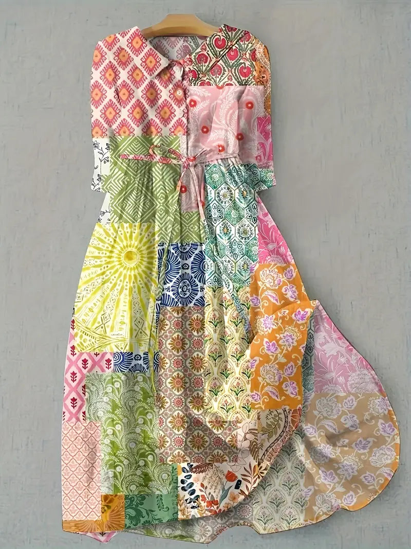 Women's Floral Cotton Dress