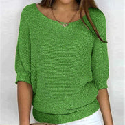 Women's Solid Knit Top