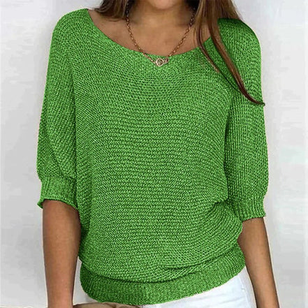 Women's Solid Knit Top