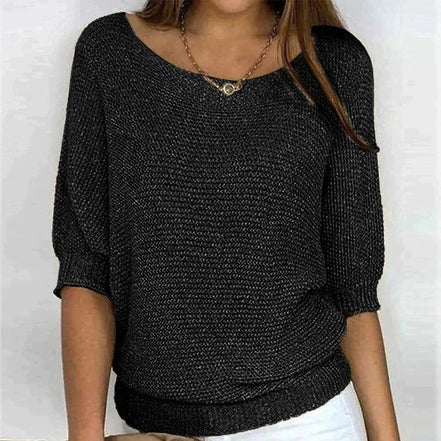 Women's Solid Knit Top