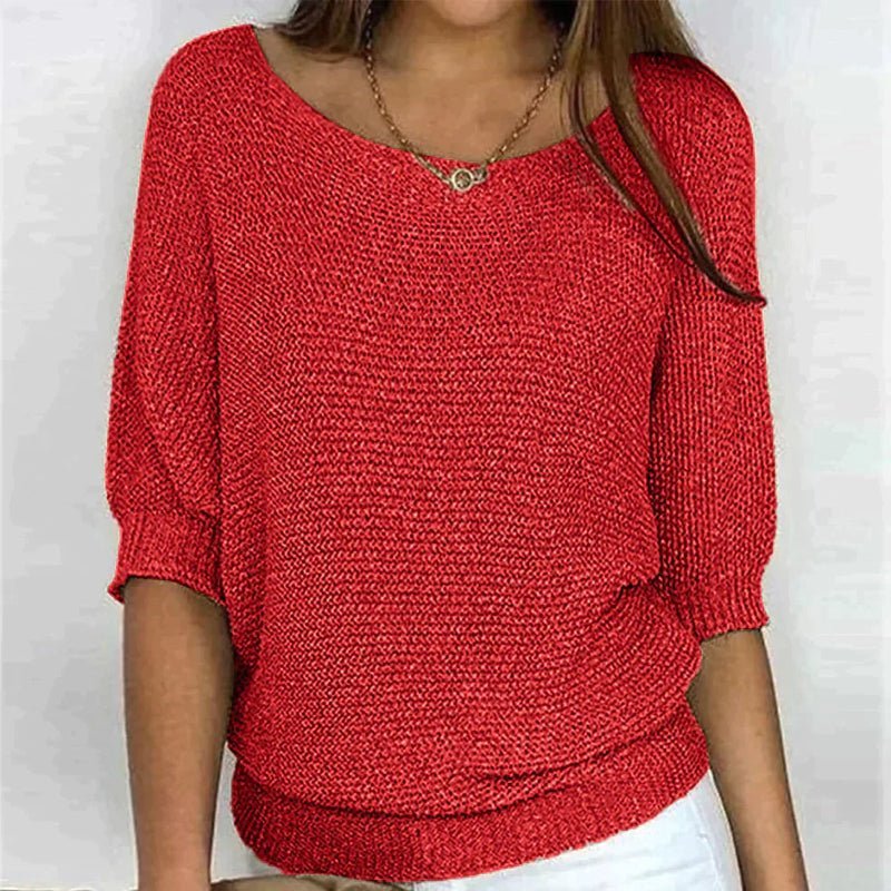 Women's Solid Knit Top