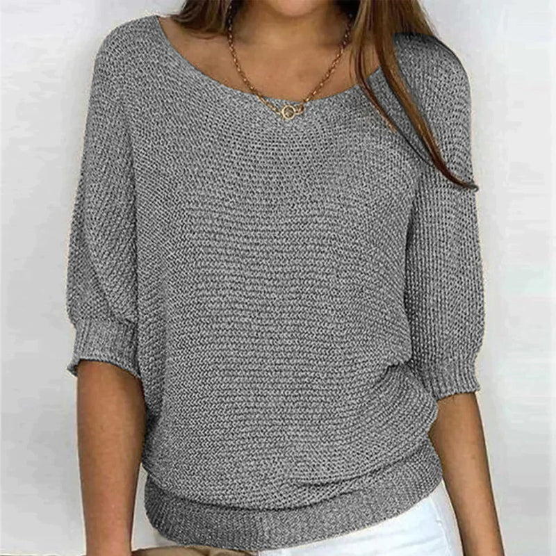 Women's Solid Knit Top