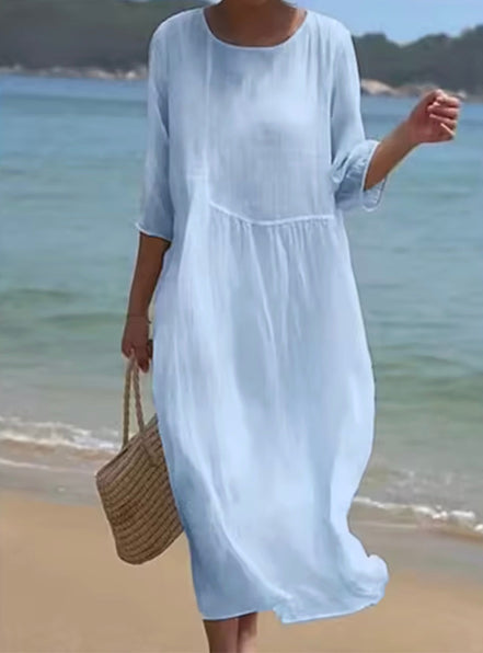 Women's Floral Cotton Dress