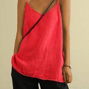 Women's Solid Spaghetti Strap Top