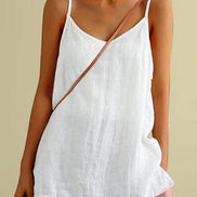 Women's Solid Spaghetti Strap Top