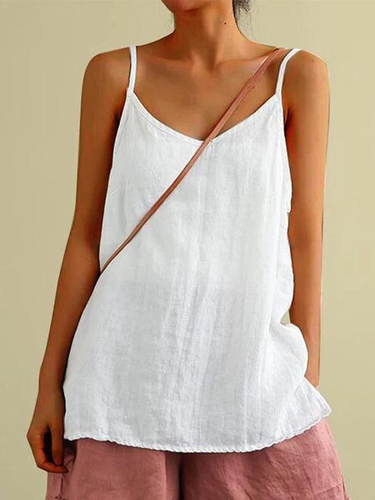 Women's Solid Spaghetti Strap Top