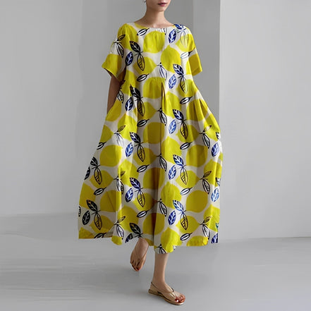 Women's Floral Cotton Dress