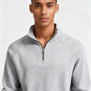 Men's Thick Turtleneck Cotton Sweatshirt