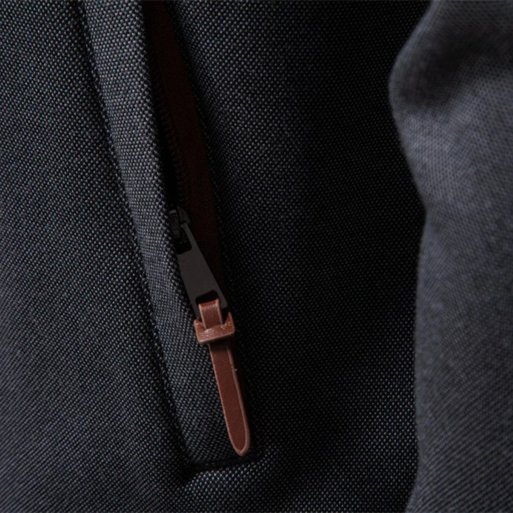 Men's Thick Hooded Zip Sweatshirt