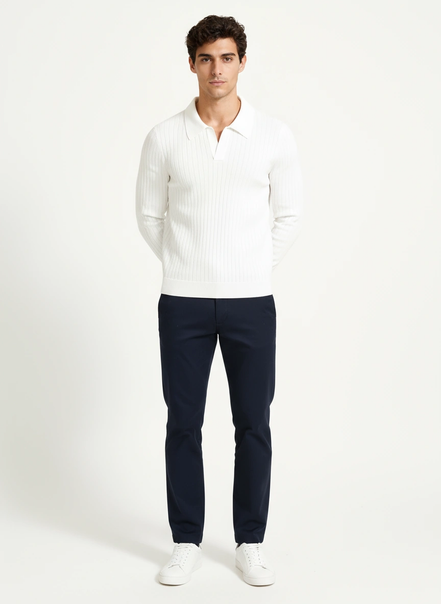 Men's Viscose Slim Fit Polo